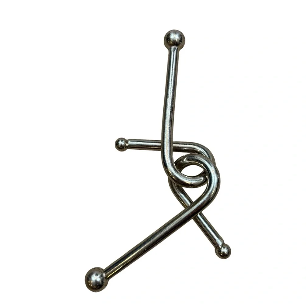 Lot‎ of Three Metal Brain Teaser Puzzles
